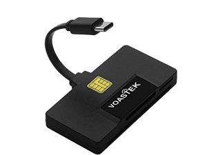 VOASTEK Lecteur de carte à puce USB