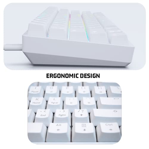 Targeal Clavier Gaming Mécanique 60% - 61-2