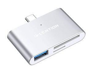 LENTION Lecteur de carte USB C vers