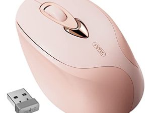 INPHIC Souris Sans Fil Rose