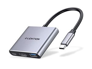 LENTION Hub USB C 3 en 1
