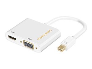 Adaptateur Mini DisplayPort vers HDMI VGA