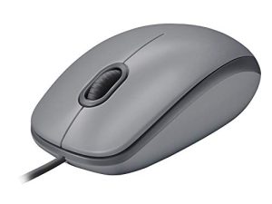 Logitech M110 USB Optique 1000DPI Ambidextre Gris