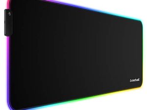 Tapis de souris de jeu LeadsaiL RVB