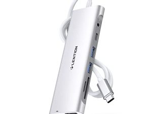 LENTION Concentrateur USB C à câble de