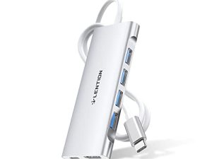 LENTION Hub multiport USB C avec câble