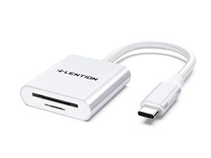 LENTION Lecteur de carte USB C vers