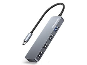 MEANHIGH Hub USB C Adaptateur 4 ports