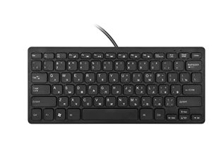 Mini clavier filaire russe cyrillique et anglais