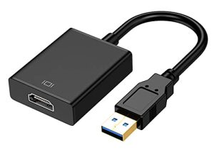 KUPOISHE Adaptateur USB vers HDMI pour Moniteur