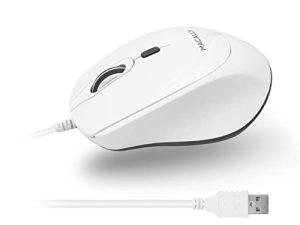 Souris filaire USB Macally pour Mac ou