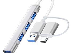 Hub USB C vers USB 4 ports