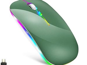 Souris sans fil LED SAWEY pour MacBook