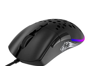Souris de jeu PC filaire ultralégère avec