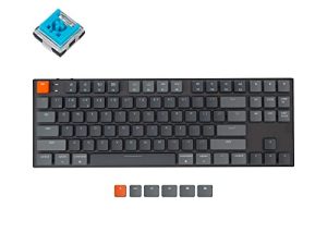 Keychron K1 RVB Disposition Tenkeyless remplaçable à