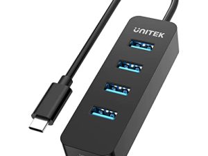 Unitek Hub USB 3.0 Type-C à 4