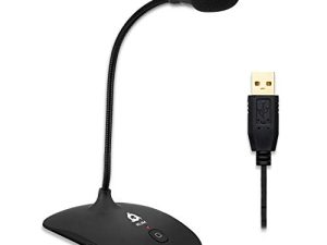 KLIM Talk Microphone de bureau USB pour