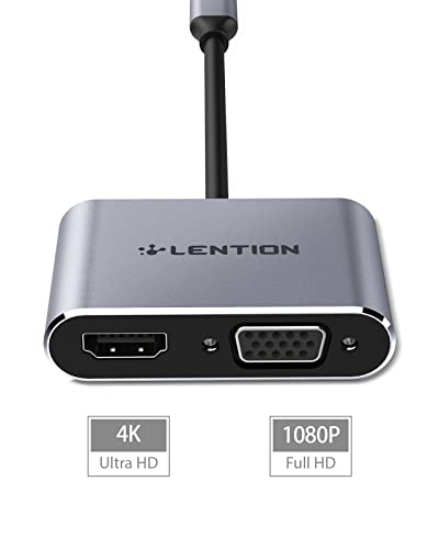 LENTION Adaptateur USB C vers HDMI et – Image 2