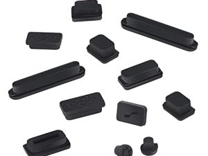 Lot de 12 bouchons anti-poussière pour MacBook