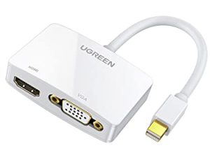 UGREEN Adaptateur Mini DisplayPort vers HDMI VGA