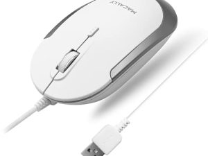 Macally Silent Wired Mouse - Souris USB