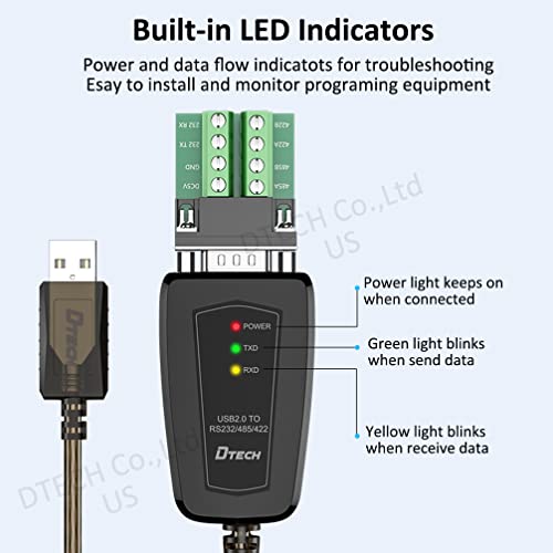 Adaptateur USB vers série DTech RS485 RS422 – Image 2