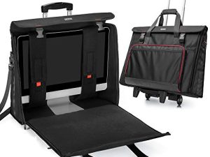 CURMIO Sac de transport à roulettes avec