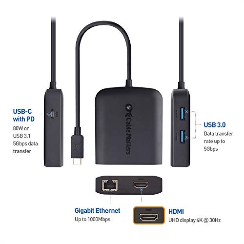Cable Matters Hub USB C avec HDMI – Image 2