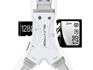 Lecteur de carte SD pour iPhone/iPad/Android/Mac/ordinateur/appareil photo