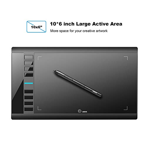 Ugee M708 Tablette graphique 3D 10 x – Image 2