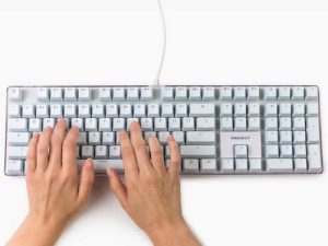 Clavier mécanique Macally rétroéclairé pour Mac –
