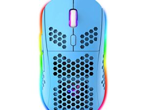 Souris de jeu légère avec coque ergonomique