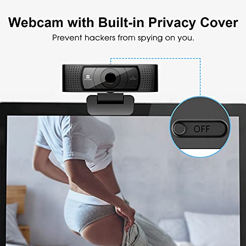 VITADE HD Webcam 1080P avec microphone et – Image 2
