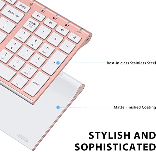 clavier multi-appareils rechargeable