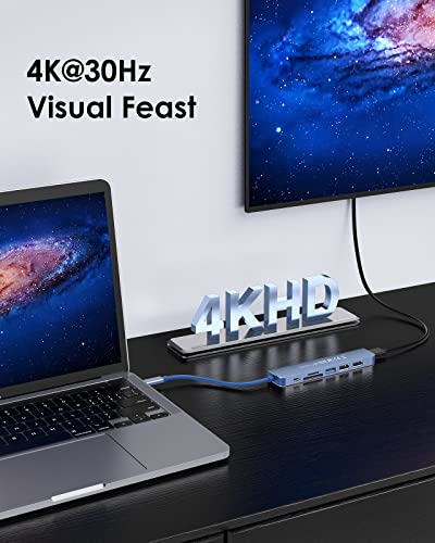 Hub USB C LENTION avec charge 100-2
