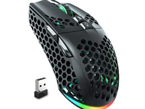 SOLAKAKA Souris de jeu sans fil légère