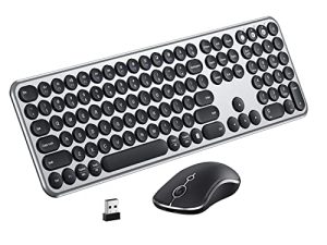 Ensemble clavier et souris sans fil rechargeables