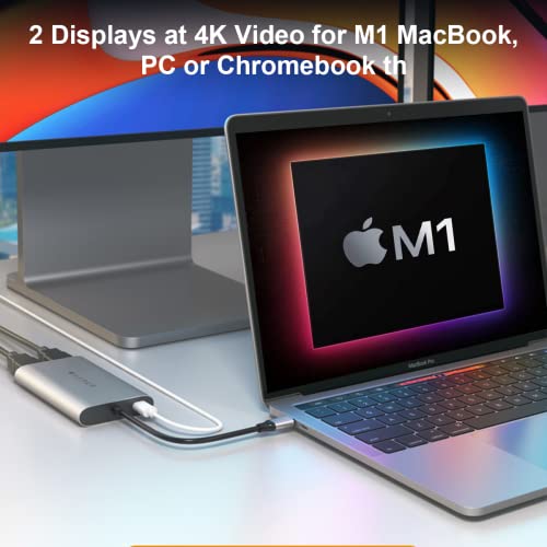 Adaptateur HyperDrive 4K double HDMI pour MacBook – Image 2