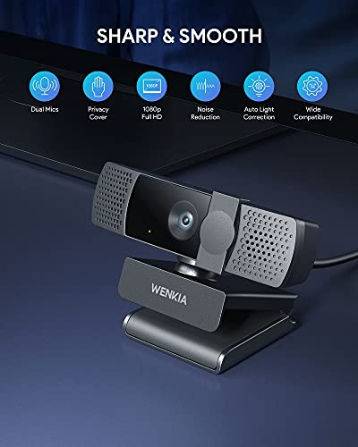 Webcam WENKIA 2022 1080P avec cache de – Image 2