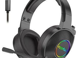 eppfun Casque de jeu USB
