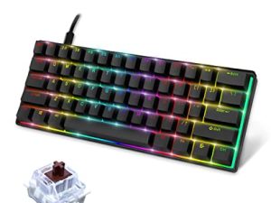 VIMUKUN 60% Clavier de jeu mécanique