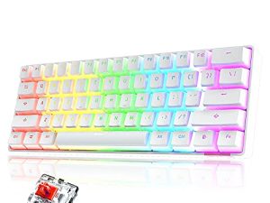 NACODEX Mini clavier de jeu mécanique 60