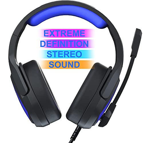 Emonoo Casque de jeu pour PS4 PS5-2