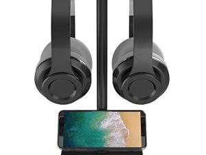 KAFRI Support de casque double RVB avec