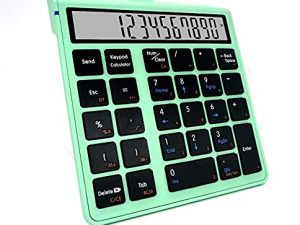Sunreed Calculatrice numérique sans fil 2 en