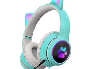 LVOERTUIG Casque d'oreille de chat