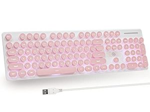Taeeiancd Clavier filaire USB filaire à 104