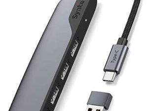 Hub USB C vers USB 4 ports