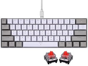 Owpkeenthy Clavier de jeu filaire 60 %