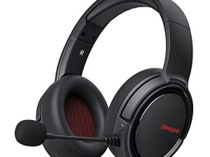 BINNUNE 2.4G/Bluetooth Casque de jeu sans fil